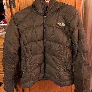 North Face Puffer Coat with Hood